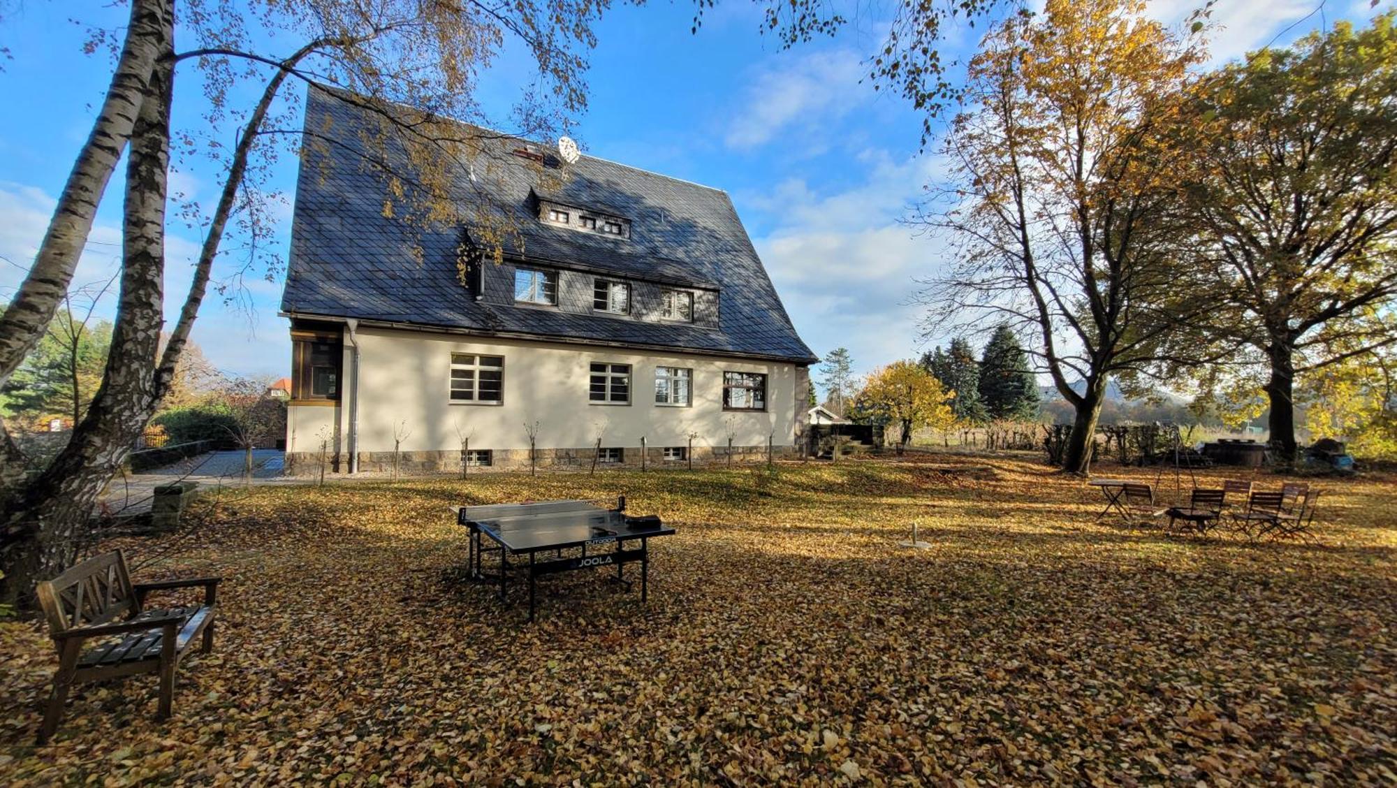Ferienwohnung Hillehof Ostrau Bad Schandau Exterior foto