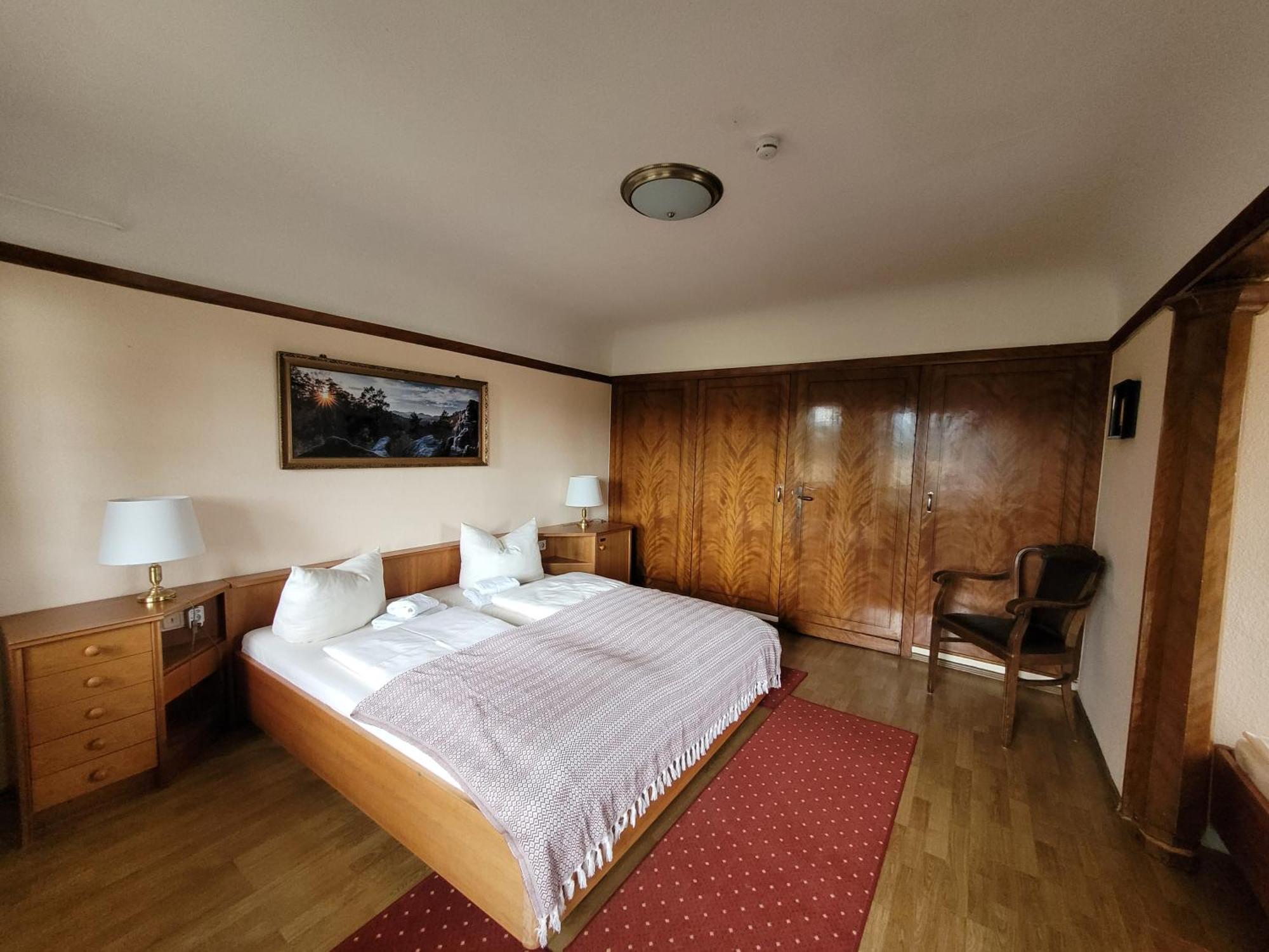 Ferienwohnung Hillehof Ostrau Bad Schandau Exterior foto